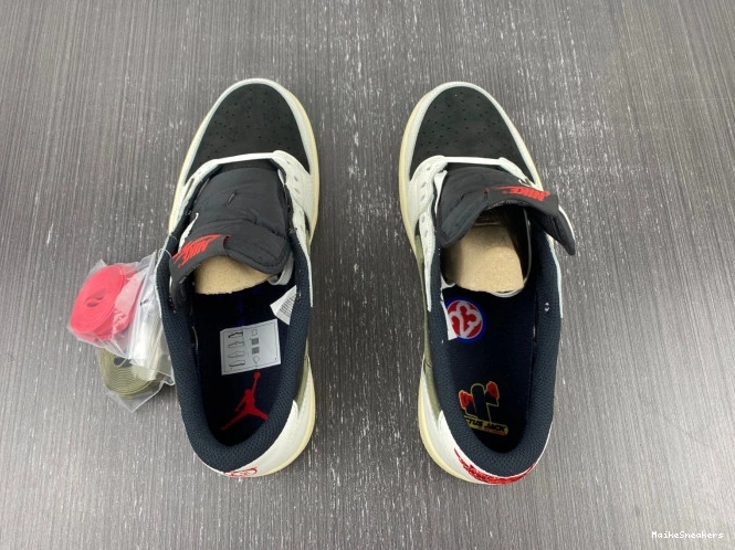 MaikeSneakers Olive 1 Low x Scott Air WMNS Travis OG Jordan DZ4137-106 0809